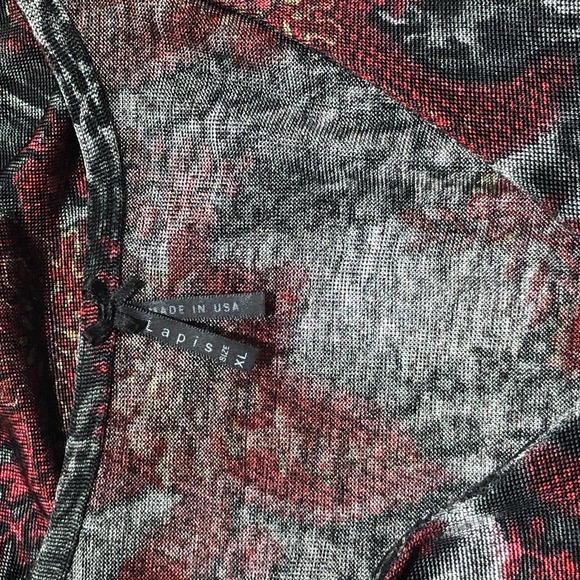 Lapis Women’s A-line Tunic Top Sz XL Chest 40” Dress Knit Shirt A8 - Picture 4 of 5